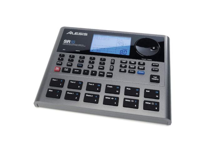 Alesis SR18 There's little to confuse you on the SR18's top panel.